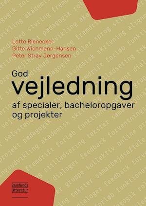 Cover for Gitte Wichmann-Hansen og Peter Stray Jørgensen Lotte Rienecker · God vejledning (Paperback Bog) [1. udgave] (2019)