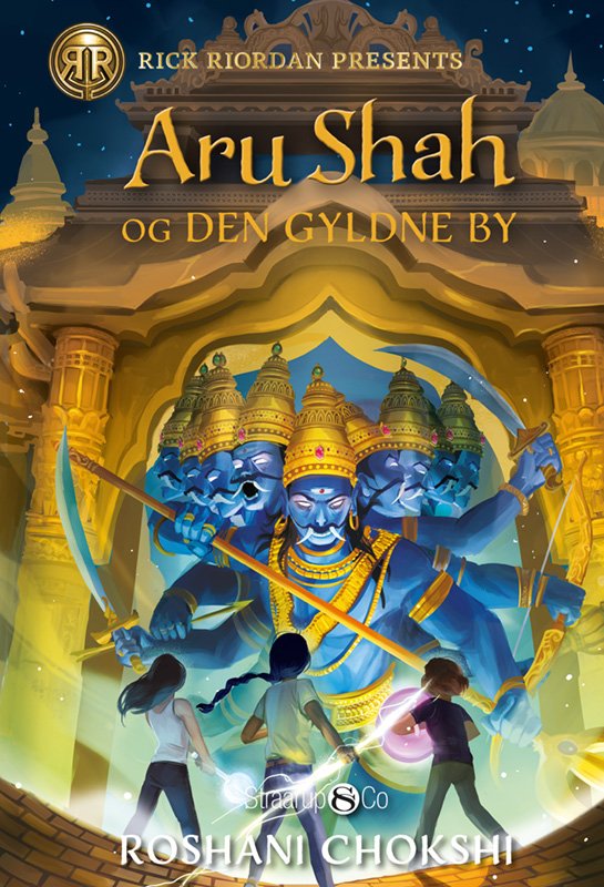 Cover for Roshani Chokshi · Aru Shah: Aru Shah og den gyldne by (Heftet bok) [1. utgave] (2022)