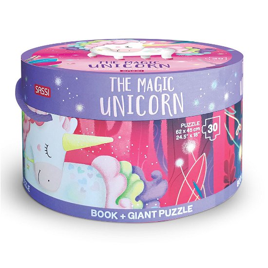 Magic Unicorn Giant Puzzle - Alfonsi  Gioia - Books - JANE NISSEN BOOKS - 9788830301719 - October 1, 2019