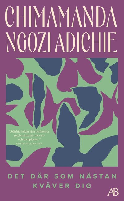 Cover for Chimamanda Ngozi Adichie · Det där som nästan kväver dig (Paperback Book)