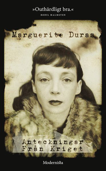 Anteckningar från kriget - Marguerite Duras - Boeken - Modernista - 9789178932719 - 6 februari 2020