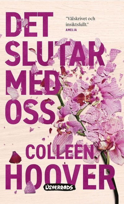 Cover for Colleen Hoover · Det slutar med oss (Paperback Book) (2021)