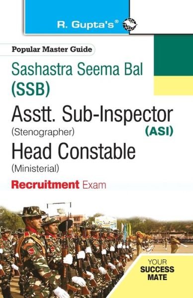Cover for Rph Editorial Board · SSB Asi (Steno) / Head Constable (Ministerial) Recruitment Exam Guide (Paperback Book) (2020)
