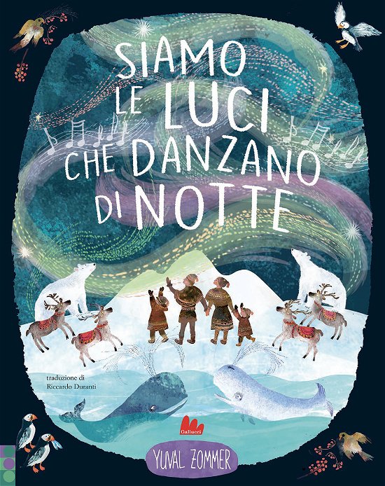 Cover for Yuval Zommer · Siamo Le Luci Che Danzano Di Notte. Ediz. A Colori (Bok)