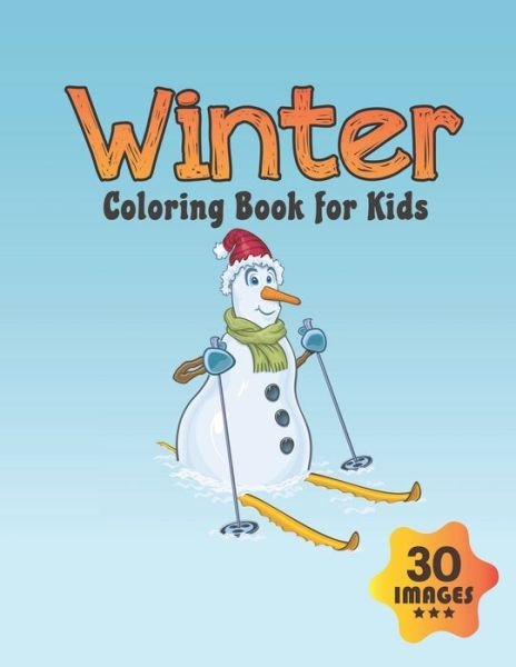 Cover for Neocute Press · Winter Coloring Book for Kids (Taschenbuch) (2020)