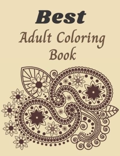 Cover for Horizon Edition · Best Adult Coloring Book (Paperback Book) (2020)
