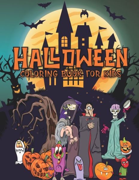 Cover for Lexi Jenkins · Halloween Coloring Book for Kids (Paperback Bog) (2020)