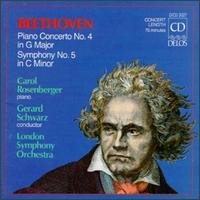 Cover for Ludwig Van Beethoven · Piano Concerto No.4/symphony No.5 (CD) (2016)