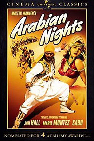 Cover for Arabian Nights (1942) (DVD) (2007)