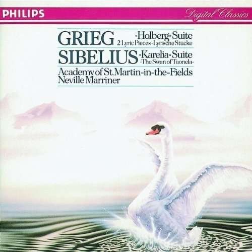Cover for Neville Marriner · Grieg / Sibelius: Holberg (CD) (2001)
