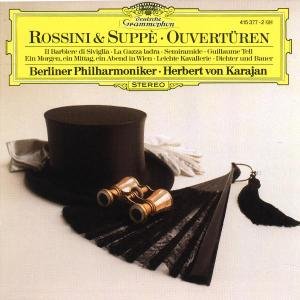 Rossini & Suppe: Overtures - Karajan / Bp - Musik - CLASSICAL - 0028941537720 - 1 mars 1991
