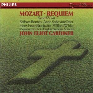 Cover for Wolfgang Amadeus Mozart · Requiem Kv 626 (CD) (1987)