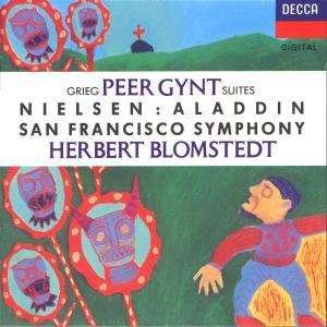 Cover for Herbert Blomstedt · Peer gynt suites 1 &amp; 2, nielsen:aladdin suite (CD) (2022)