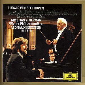 Cover for Zimerman / Bernstein · Beethoven / Pno Cts (CD) (1993)