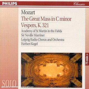 Mozart: Mass in C / Vesperae K. 321 - Kegel / Leipzig R. S. O. / Marriner / St - Musik - FAB DISTRIBUTION - 0028944619720 - 21. december 2001