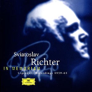 Cover for Richter Sviatoslav · In Memorian (CD) (2002)