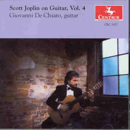 Scott Joplin on Guitar 4 - Joplin / De Chiaro - Musiikki - CTR - 0044747245720 - maanantai 14. helmikuuta 2000