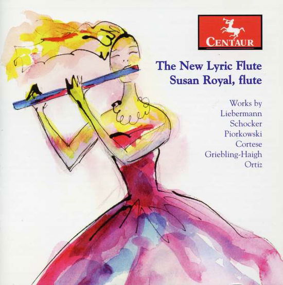 New Lyric Flute - Schocker,gary / Piorkowski / Liebermann / Cortese - Musiikki - Centaur - 0044747290720 - tiistai 29. huhtikuuta 2008