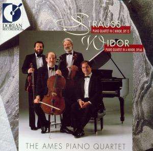 Cover for Strauss,r. / Widor / Ames Quartet · Piano Quartet Op 13 (CD) (1993)