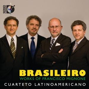 Cover for Mignone / Cuarteto Latinoamericano · Brasileiro: Works of Mignone (CD) (2012)