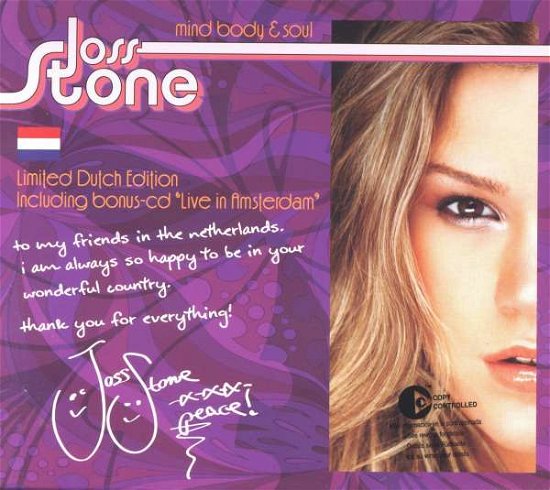 Cover for Joss Stone · Mind Body &amp; Soul (CD) [Limited edition] (2005)