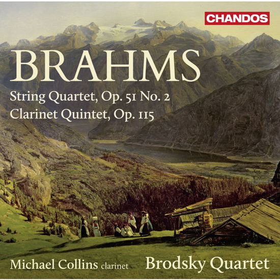 Clarinet Quintet / String Quartet No.2 - Johannes Brahms - Musik - CHANDOS - 0095115181720 - 12. marts 2014