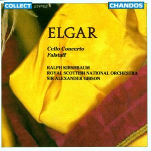 Cover for Elgar / Kirshbaum / Gibson · Cello Concerto / Falstaff: Symph (CD) (1994)