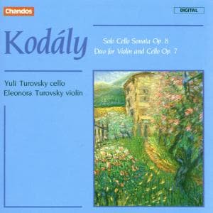 Cover for Kodaly / Turovsky Duo · Duo for Violin &amp; Cello / Sonat (CD) (1992)