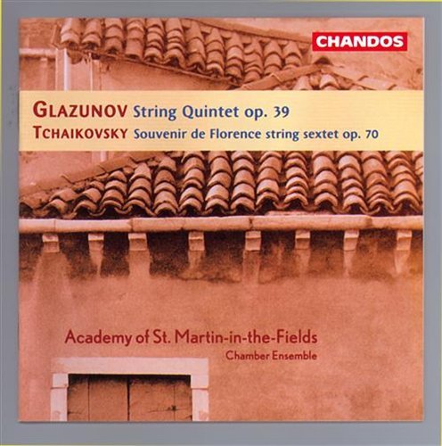 String Quartet / Souvenir De Florence - Glazunov / Tchaikovsky - Music - Chandos - 0095115938720 - September 19, 1995