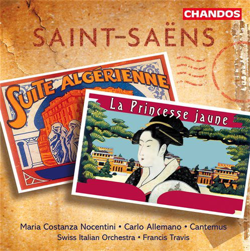 La Princesse Jaune - C. Saint-Saens - Muziek - CHANDOS - 0095115983720 - 21 augustus 2000