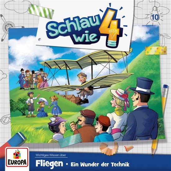 Cover for Schlau Wie Vier · 010/fliegen.ein Wunder Der Technik (CD) (2018)