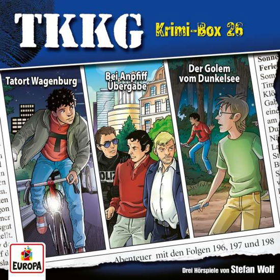 Cover for Tkkg · Krimi-box 26 (Folgen 196,197,198) (CD) (2021)