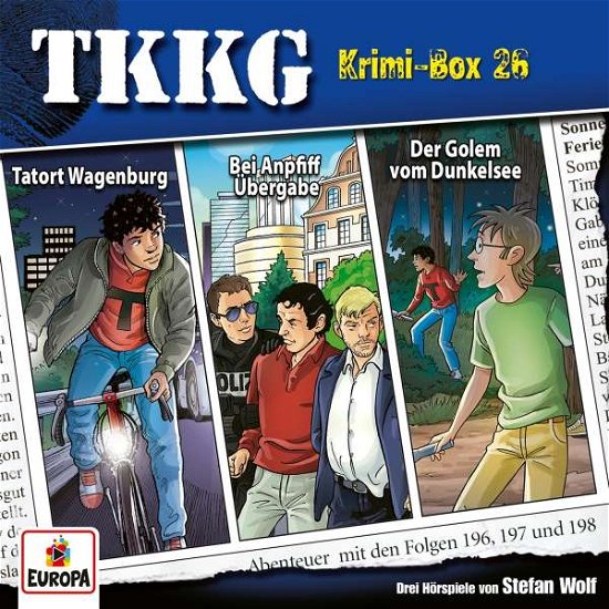 Cover for Tkkg · Krimi-box 26 (Folgen 196,197,198) (CD) (2021)