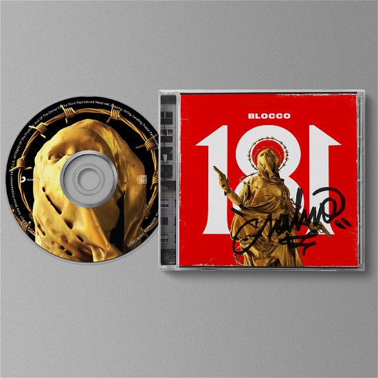 Cover for Salmo · Blocco 181 - Original Soundtrack (Cd Autografato) (CD) (2022)