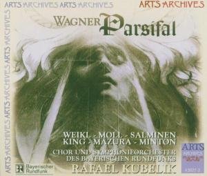 Cover for King, James / Minton, Yvonne / Moll, Kurt / Weikl / Salminen / Mazura / Kubelik, Rafael / B.R. · Parsifal (1980 opt.) Arts Music Klassisk (CD) (2008)
