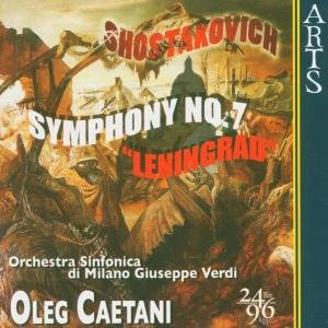 Cover for Milano S.O. / Caetani · Symphony No.  7 Arts Music Klassisk (CD) (2003)