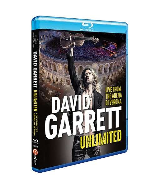 Cover for David Garrett · Unlimited (live From The Arena Di Verona) (Blu-ray) (2021)