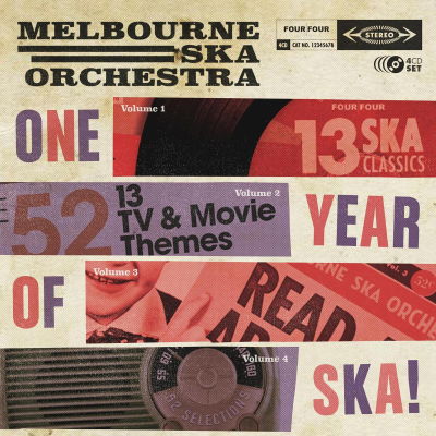 Cover for Melbourne Ska Orchestra · One Year Of Ska (CD) (2020)