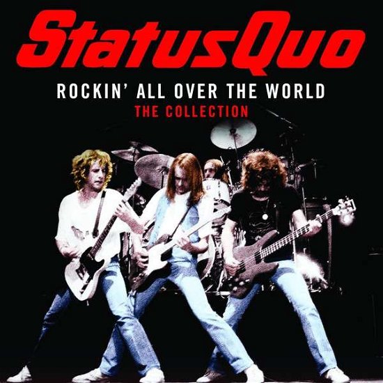 Cover for Status Quo · Rockin All Over World - The Collection (LP) (2019)