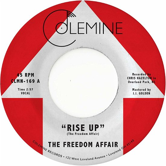 Cover for Freedom Affair · Rise Up (7&quot; Single) (LP) (2019)