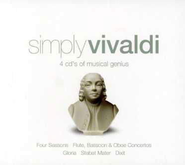 Cover for Simply Vivaldi (CD) (2016)