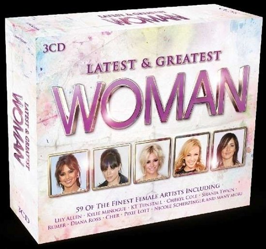 Cover for Various Artists · Latest  Greatest Woman 3 CD (CD) (2020)