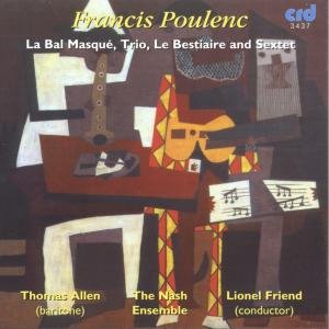 Cover for Poulenc / Allen / Nash Ensemble · Le Bal Masque (CD) (2009)
