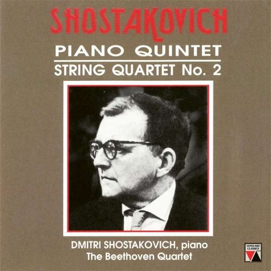 Cover for Shostakovich (Pno) / Beethoven Quartet · Shostakovich Piano Quintet / String Quartet No.2 (CD) (2018)