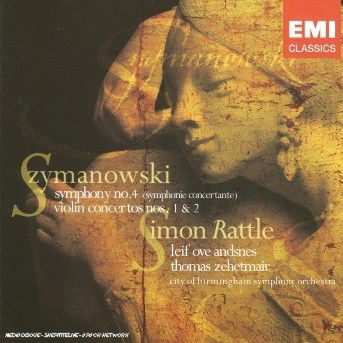 Cover for Rattle Simon · Violin Concertos Nos.1 &amp; 2 Etc. (CD) (2010)