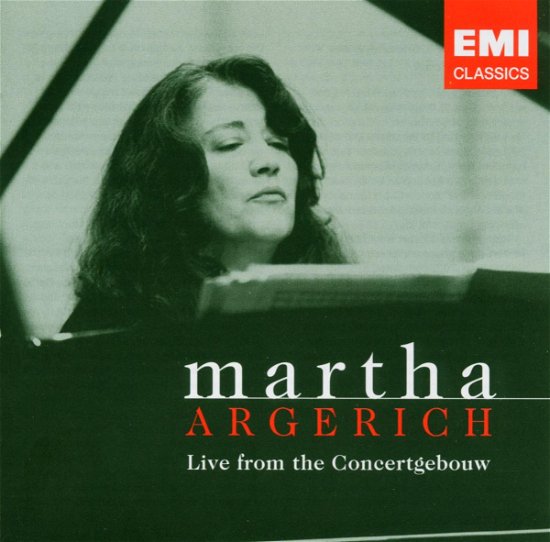 Cover for Argerich Martha · Live in the Concertgebouw (CD) (2010)