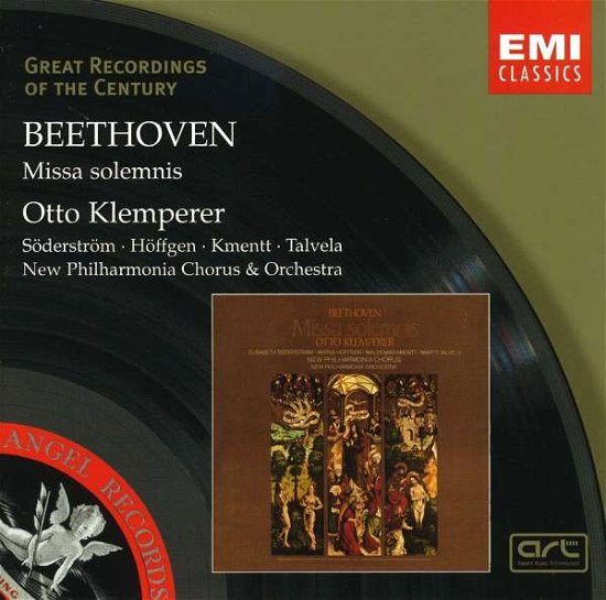 Cover for Otto Klemperer · Beethoven: Missa Solemnis Etc (CD) (2001)