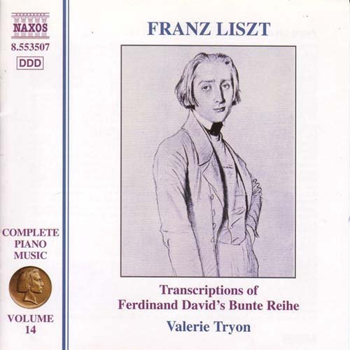 Cover for Liszt / Tryon · Complete Piano Music 14 (CD) (2000)