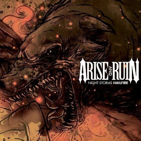 Cover for Arise And Ruin · Night Storms Hailfire (CD) (2009)