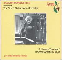 Strauss,r. / Brahms / Horenstein / Czech Po · Don Juan Op 20 / Symphony 2 in D Op 73 (CD) (2004)